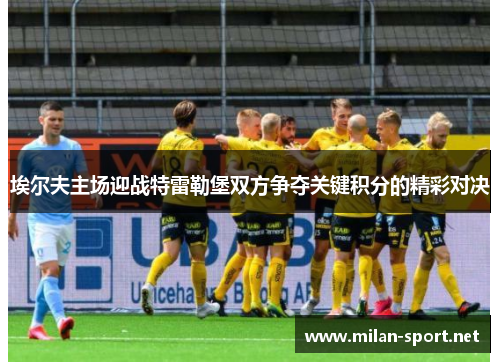 埃尔夫主场迎战特雷勒堡双方争夺关键积分的精彩对决